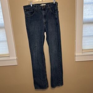 Lee Men's Premium Select Classic Fit Blue Jeans 38x34